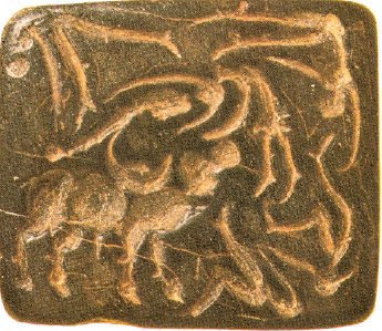 Bull Fight,Indus Seal, Delhi Museum.jpg