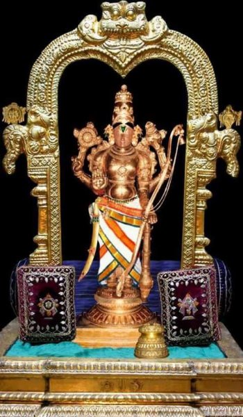Sri Amudhan Thirukkudanthai - a rare sevai without alankaram..jpg
