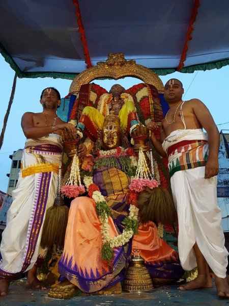 Sri Alagiyasingar Brahmotsavam day 3 Garuda Sevai.jpg