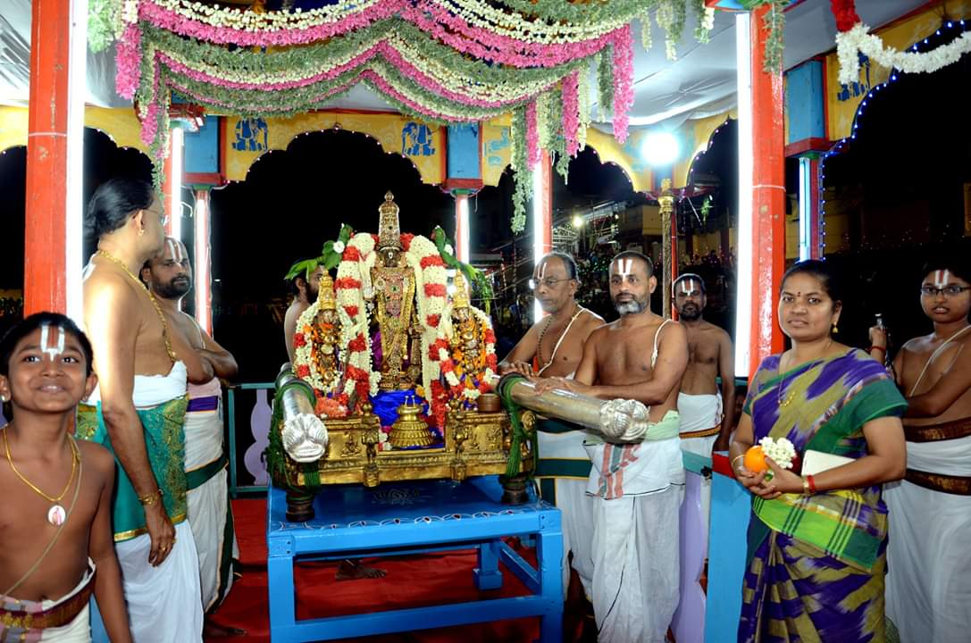 Sri Parthasarathy in Theppam