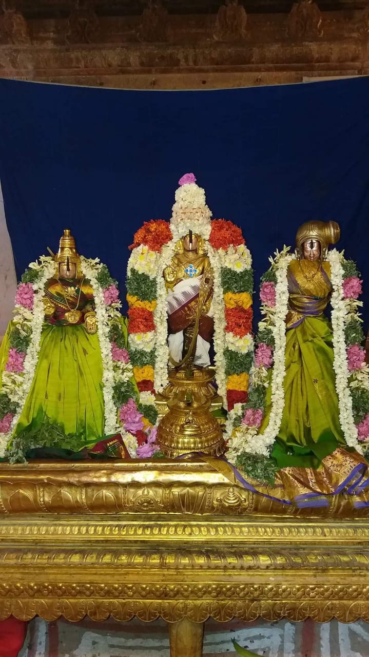 Vanamamalai Thodhatrinathan with Thayar